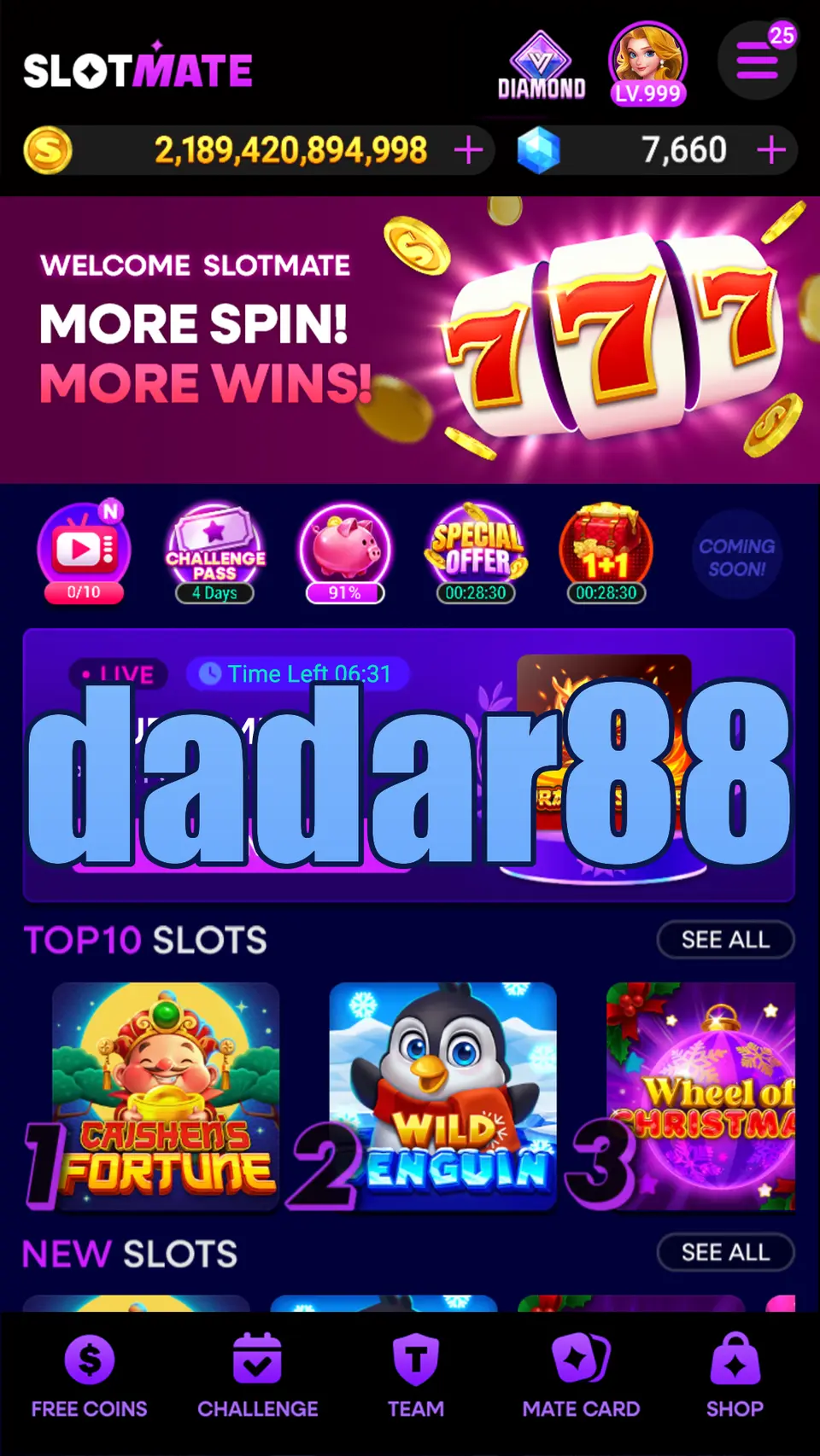 dadar88 Tangkapan Layar - APK Resmi
